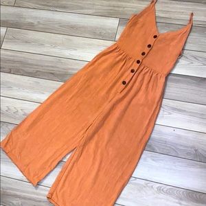 Rust Orange Jumpsuit